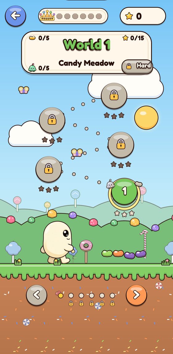 Jellyzip world map